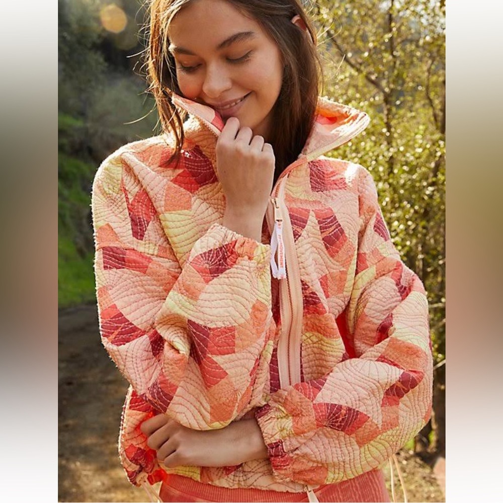 Free People Movement quilted jacket